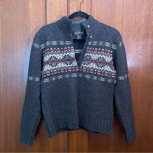 Woolrich Lambs’ Wool Pullover Sweater